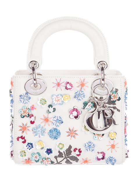 christian dior bag floral|christian dior cloth bag.